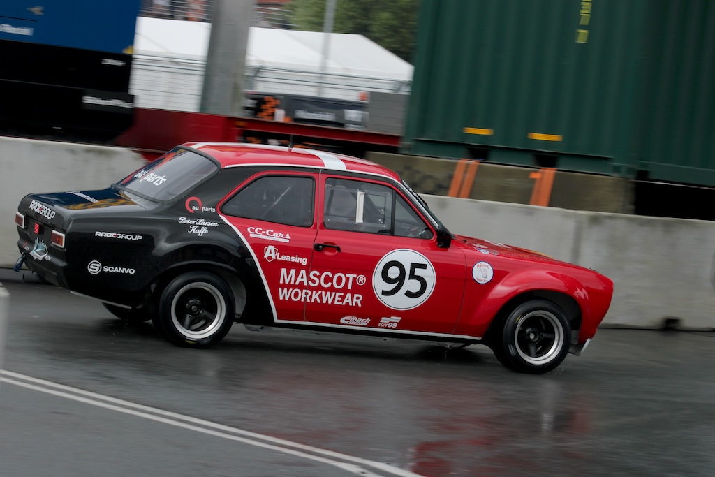 Kristian Poulsen i Ford Escort BDA
(Foto: Motorsporten.dk)